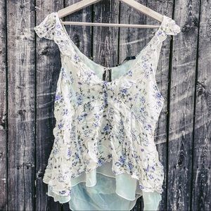 Zara floreal 🌸 Blouse